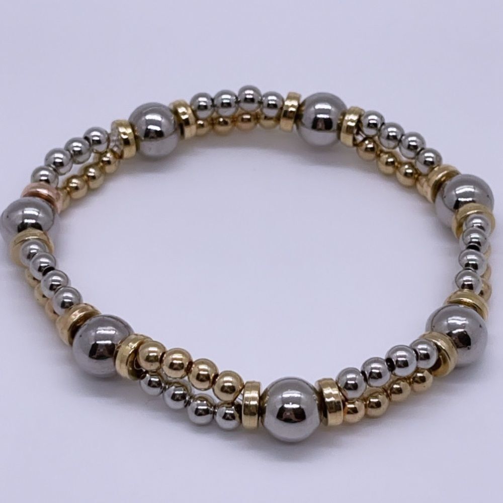 NWT Wool + Pepper Co. Mixed Metals Bracelet